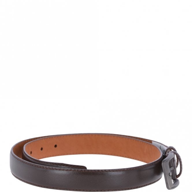 Ashwood Leather Mens Leather Chino Belt Brown: AB-32