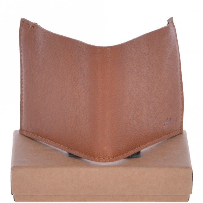 Ashwood Leather Mens Luxury 6 Card Note Leather Wallet Tan : 2002