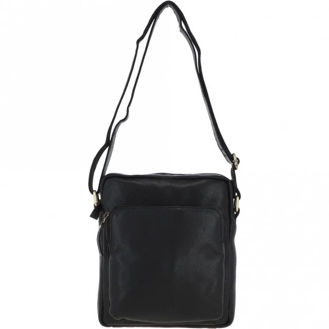 ashwood leather Michigan Leather Body Bag Black: M-56