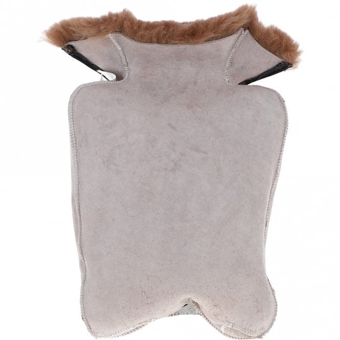 Ashwood Leather Natural Sheepskin Hot Water Bottle Cover Toffee: HW Bottle Cover 2L