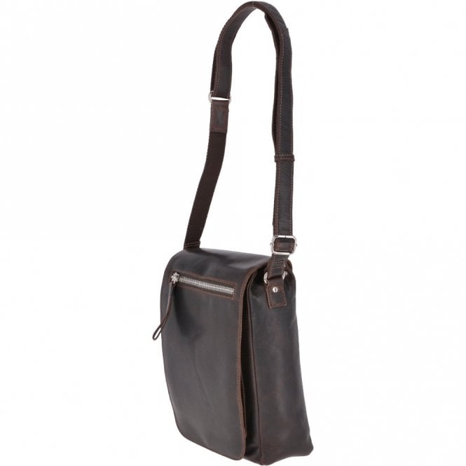 Ashwood Leather Oily Hunter Large Travel Flight Bag Brown: 1665