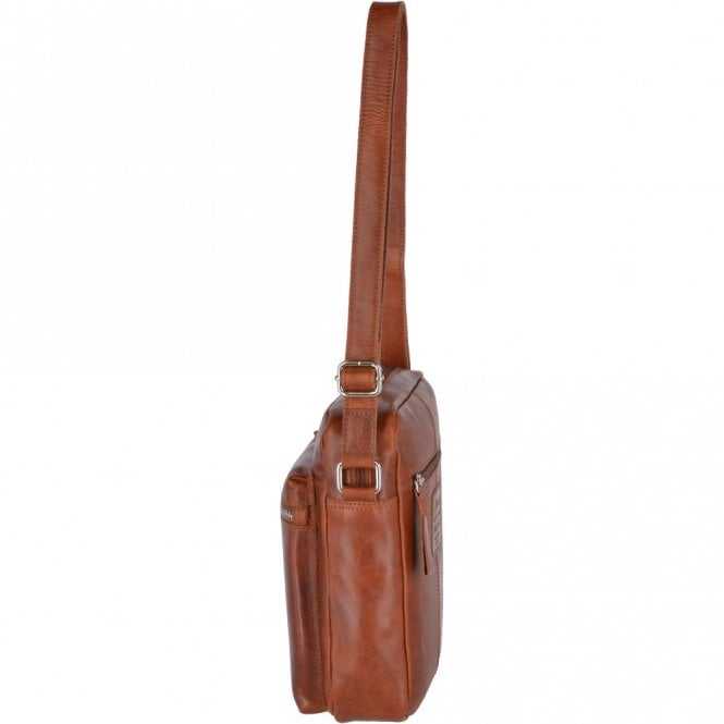 Ashwood Leather Oily Hunter Medium Travel Flight Bag Tan : 1661