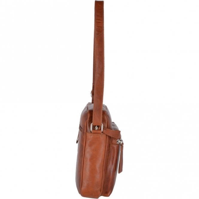 Ashwood Leather Oily Hunter Medium Travel Flight Bag Tan : 1661