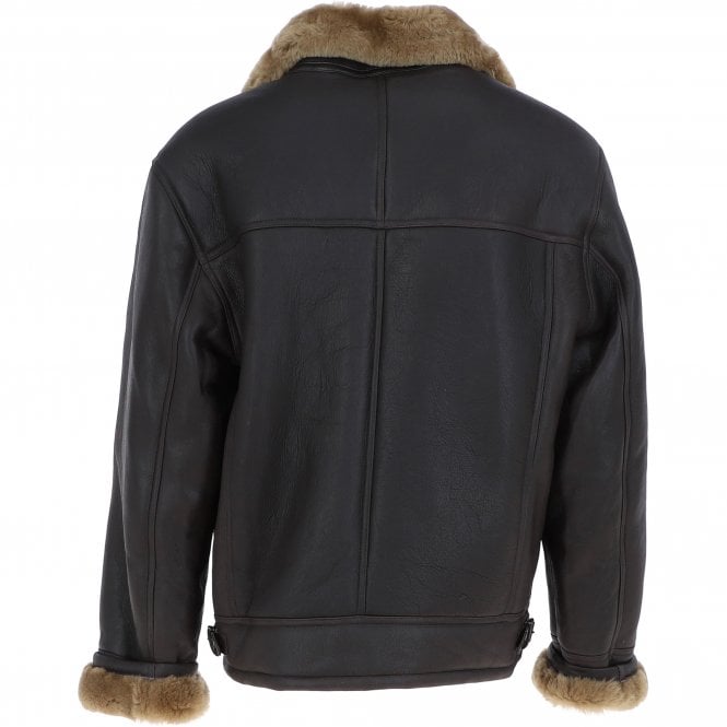 Ashwood Leather Sheepskin Flying Jacket Ginger : Luan