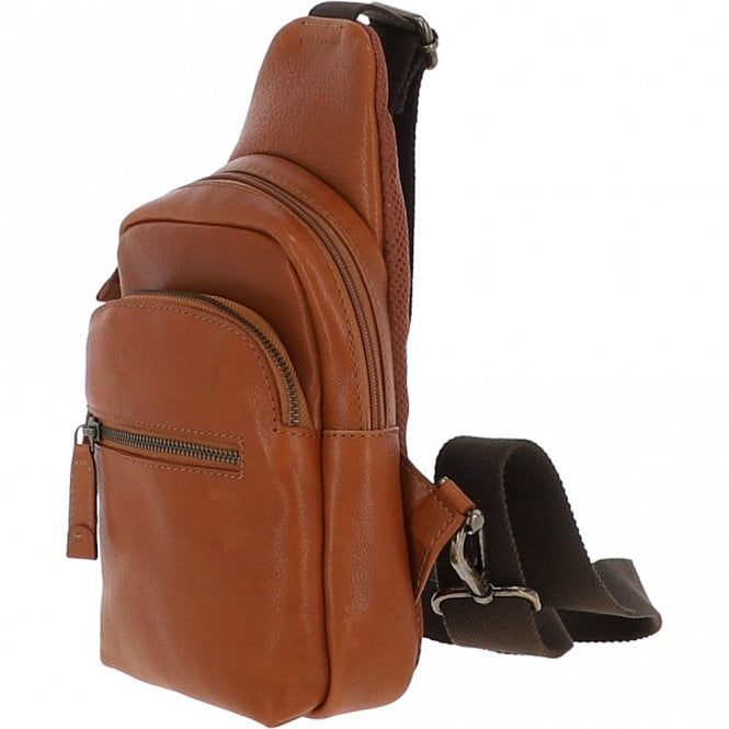 Ashwood Leather Small Ashwood Hi Veg Leather Sling Bag Tempo Tan : 8147