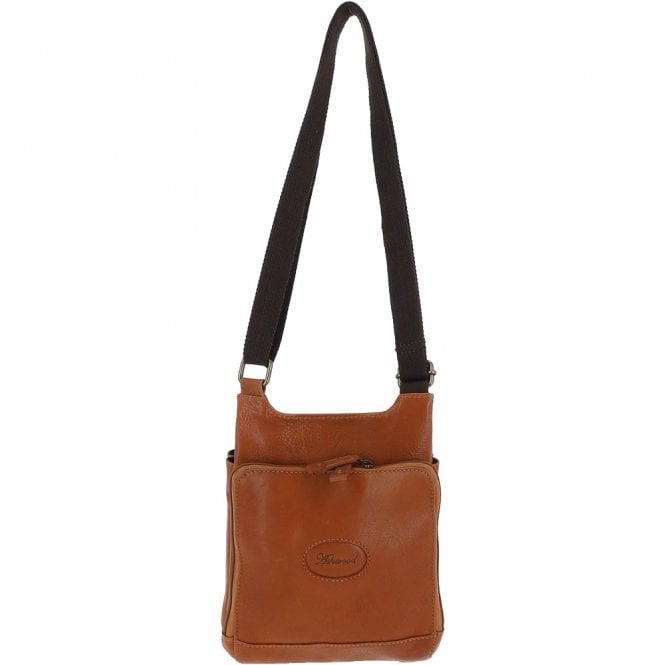 Ashwood Leather Small Ashwood Hi Veg Leather Travel Bag Tempo Tan : 8142