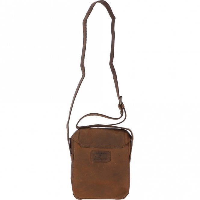 Ashwood Leather Small Vintage Leather Messenger Bag Tan: Miro