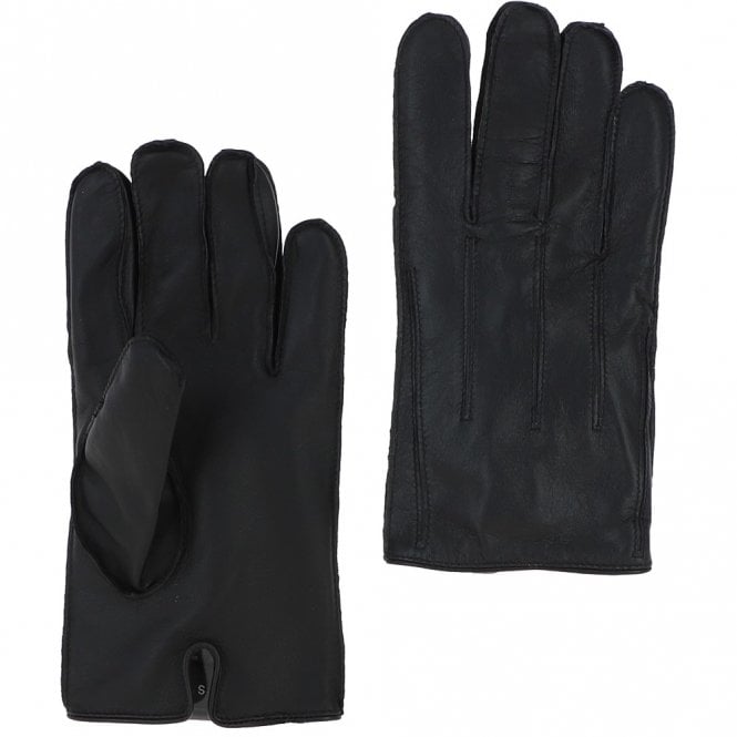 ashwood leather Touch Screen Friendly Leather Gloves Black : 821