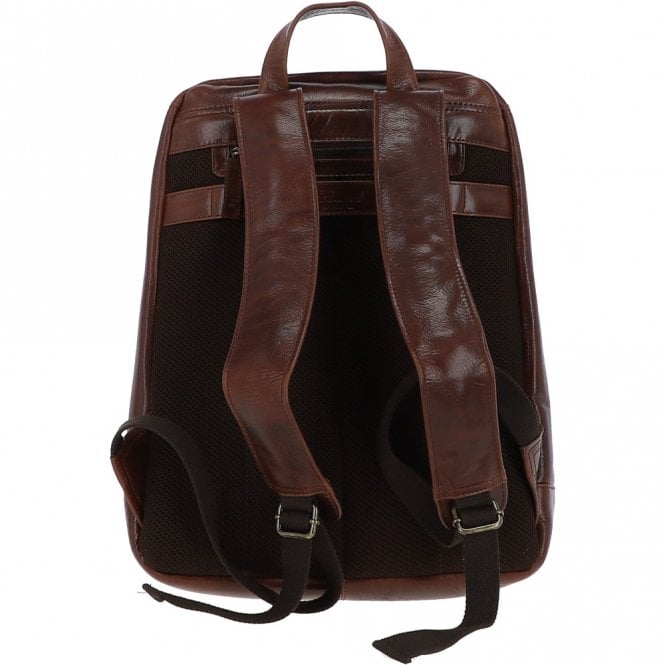 Ashwood Leather Unisex Ashwood Hi Veg Leather Backpack Tempo Brown : 8144