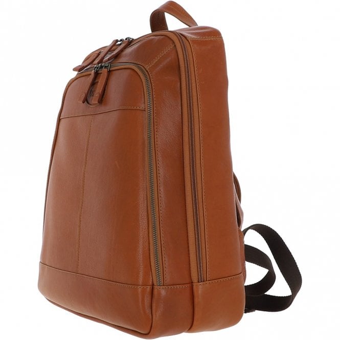 Ashwood Leather Unisex Ashwood Hi Veg Leather Backpack Tempo Tan : 8144