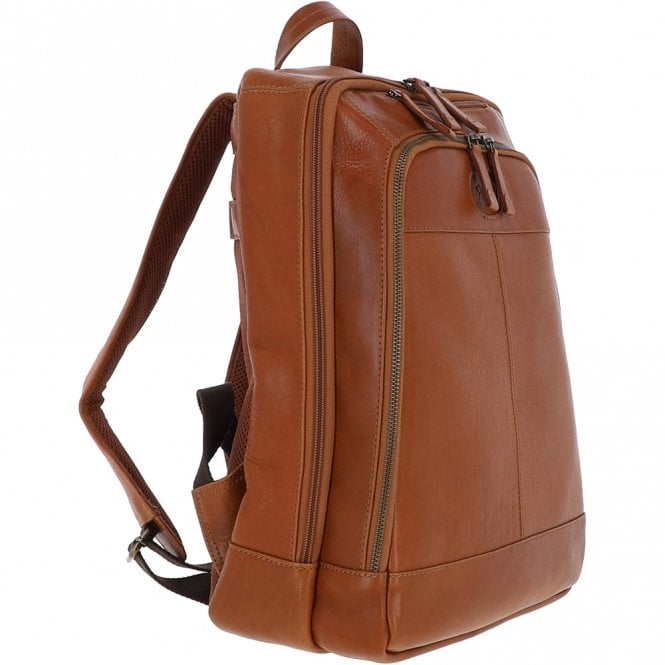 Ashwood Leather Unisex Ashwood Hi Veg Leather Backpack Tempo Tan : 8144