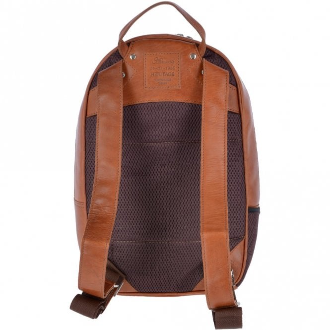 Ashwood Leather Unisex Leather Oily Hunter Backpack Tan : 1663