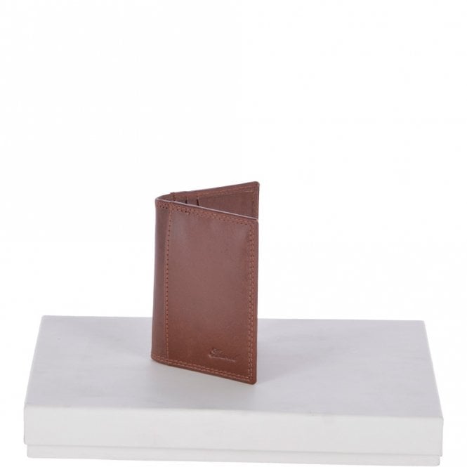 Ashwood Leather Vegetable Tanned 8 Card Holder Wallet Tan : 1290-VT
