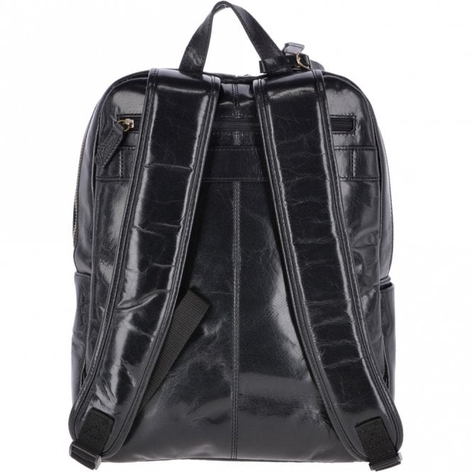 Ashwood Leather Vegetable Tanned Leather Backpack Black : 11319