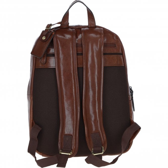 Ashwood Leather Vegetable Tanned Leather Backpack Chestnut : 11319