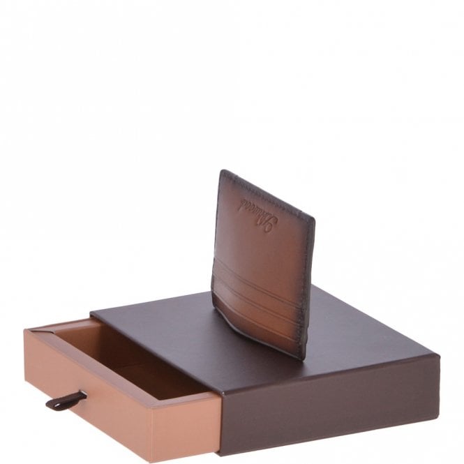 Ashwood Leather Vegetable Tanned Leather Classic 6 Card Holder Wallet Tan : 1991