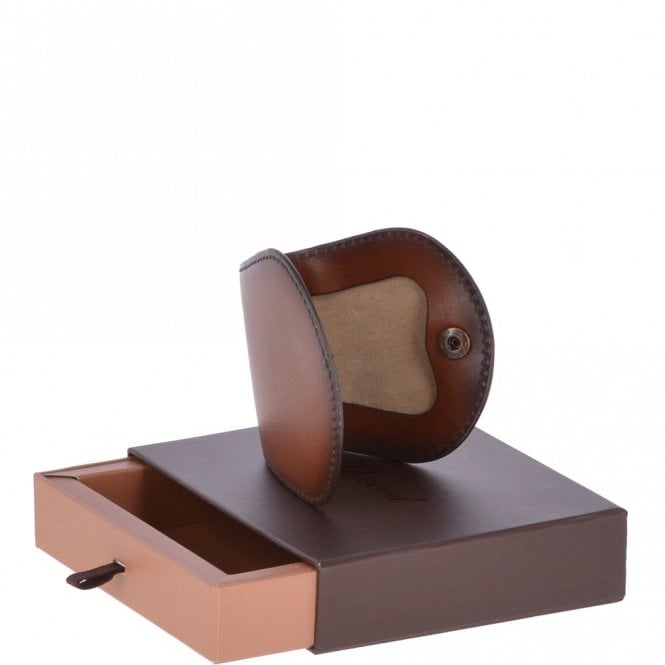 Ashwood Leather Vegetable Tanned Leather Classic Coin Bank Wallet Tan : 1995