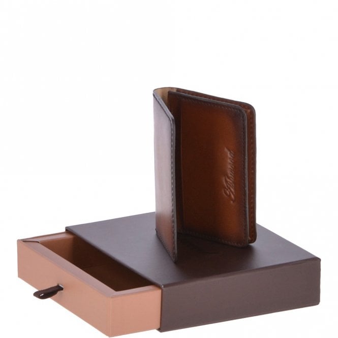 Ashwood Leather Vegetable Tanned Leather Classic Multi Card Holder Wallet Tan : 1992