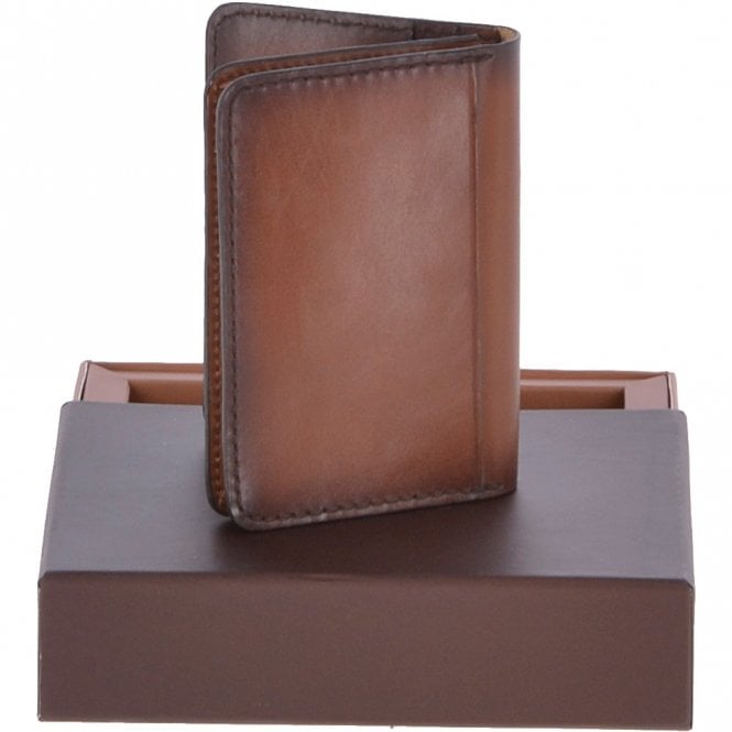 Ashwood Leather Vegetable Tanned Leather Classic Multi Card Holder Wallet Tan : 1992