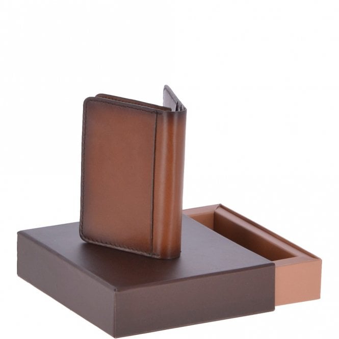 Ashwood Leather Vegetable Tanned Leather Classic Multi Card Holder Wallet Tan : 1992