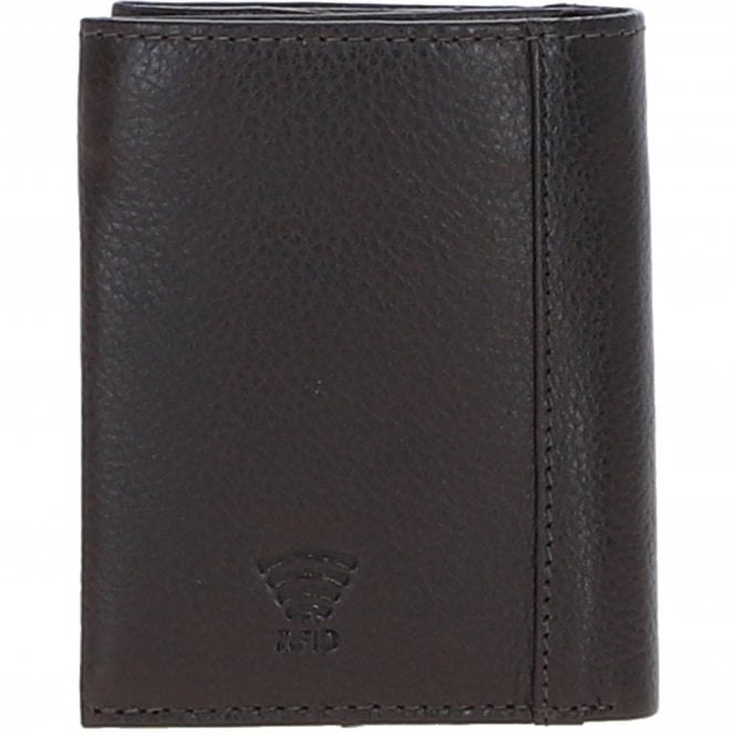 Ashwood Leather Versatile Ashwood Leather X Harris Tweed RFID Secure Wallet Brown/Mcload: TW-17-01-BM