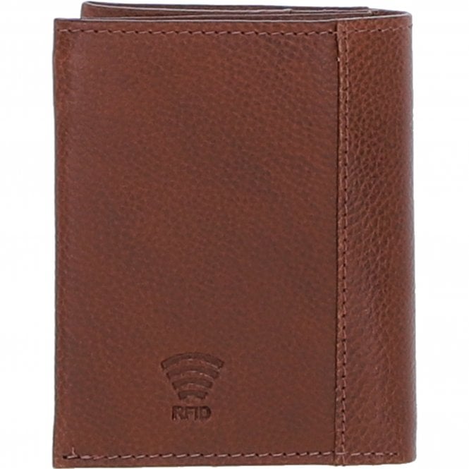 Ashwood Leather Versatile Ashwood Leather X Harris Tweed RFID Secure Wallet Tan/Mcload: TW-17-02-TM