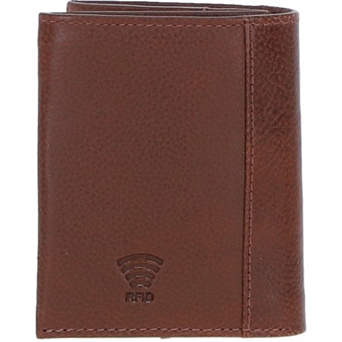 Ashwood Leather Versatile Ashwood Leather X Harris Tweed RFID Secure Wallet Tan/Watch: TW-17-04-TW