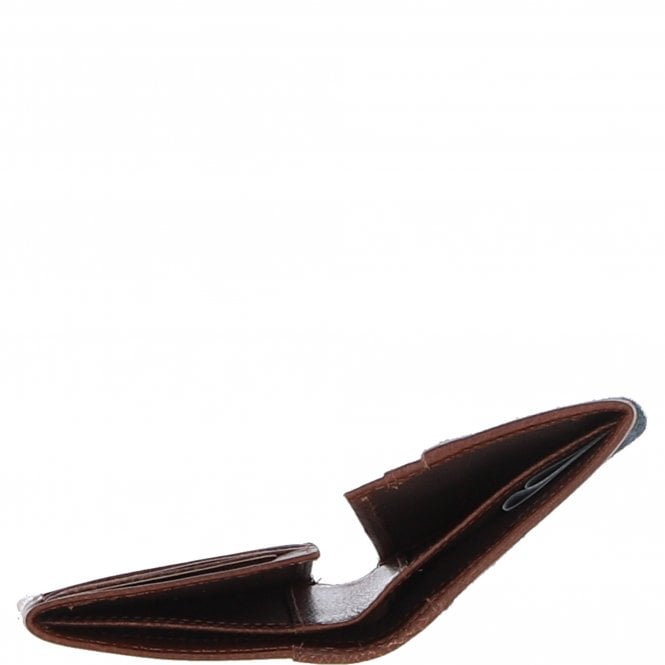 Ashwood Leather Versatile Ashwood Leather X Harris Tweed RFID Secure Wallet Tan/Watch: TW-17-04-TW