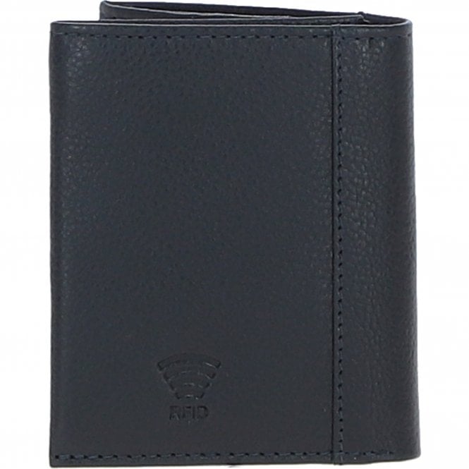 Ashwood Leather Versatile Ashwood Leather X Harris Tweed RFID Secure Wallet Navy/Pink: TW-17-06-NP