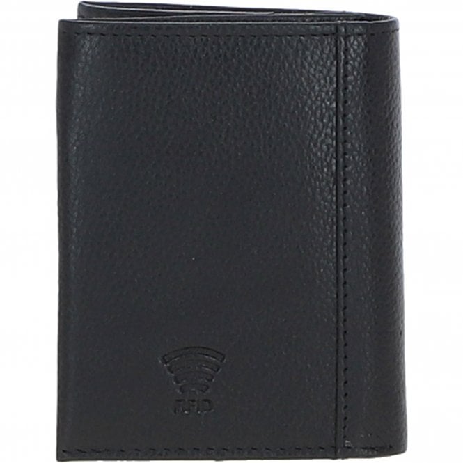 Ashwood Leather Versatile Ashwood Leather X Harris Tweed RFID Secure Wallet Black/White: TW-17-012-BW