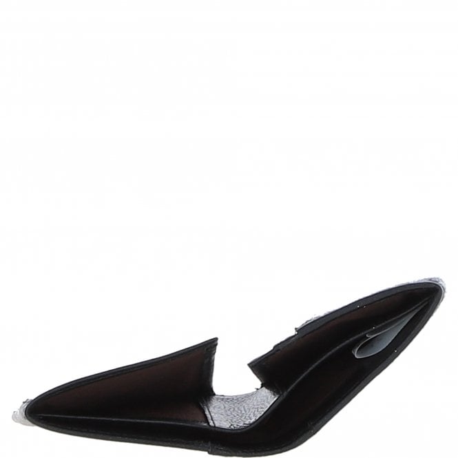 Ashwood Leather Versatile Ashwood Leather X Harris Tweed RFID Secure Wallet Black/White: TW-17-012-BW