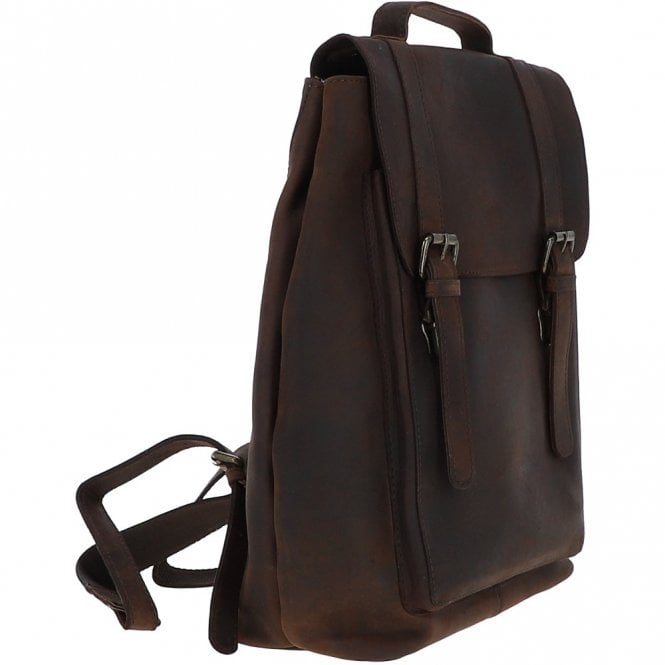 Ashwood Leather Vintage Leather Backpack Brown: Ryan