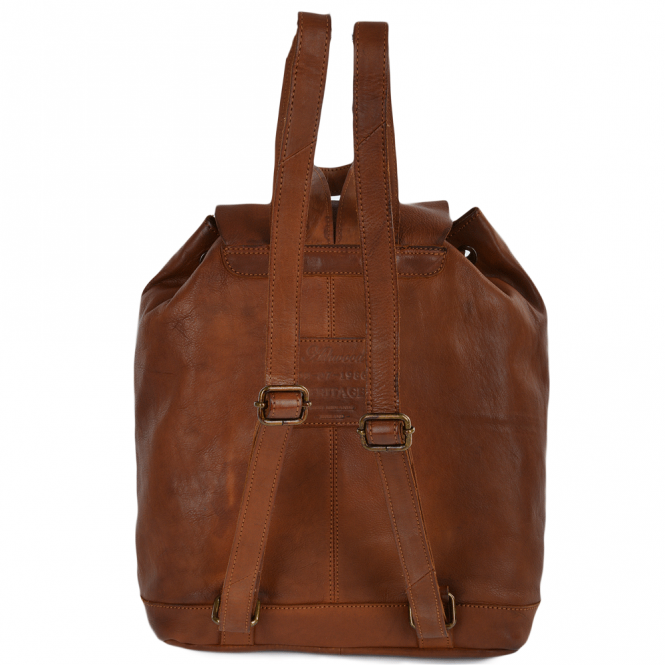 Ashwood Leather Vintage Wash Leather Rucksack Rust : 7990