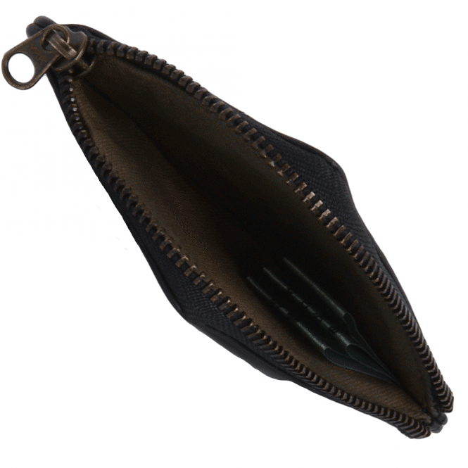 Ashwood Leather Vintage Wash Slim Leather Wallet Navy : 1364