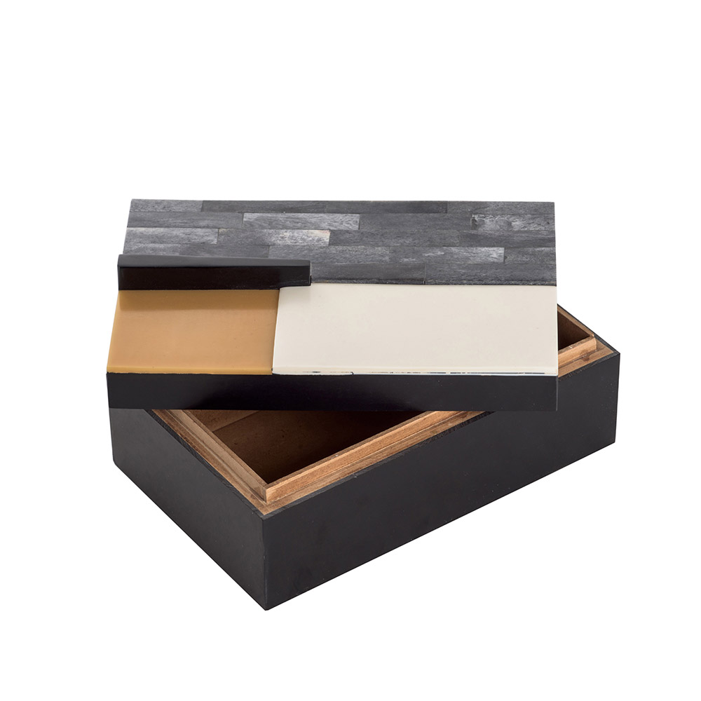 Ashwood Leather BOX BLACK AND BROWN