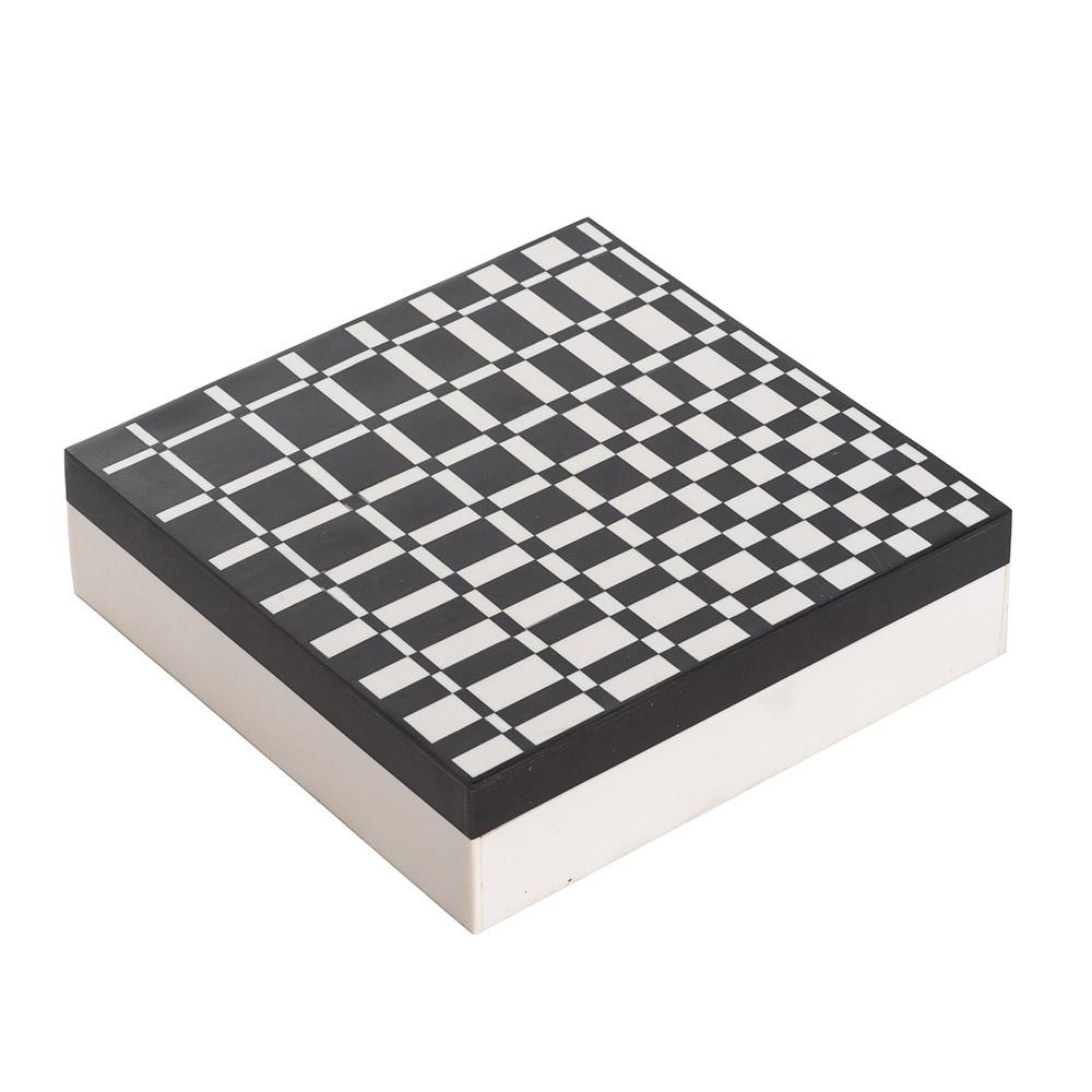 ashwood leather BOX BLACK AND WHITE CUBE LS