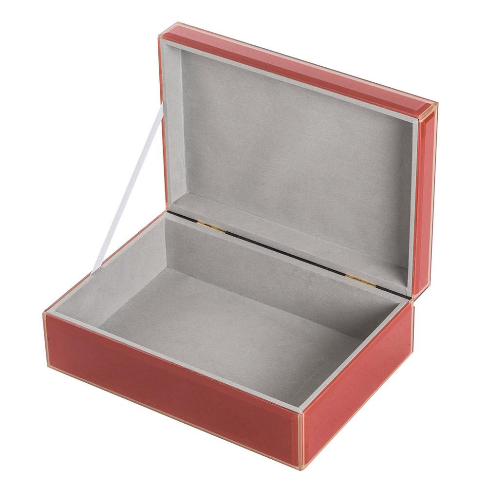 Ashwood Leather GLASS BOX RED L