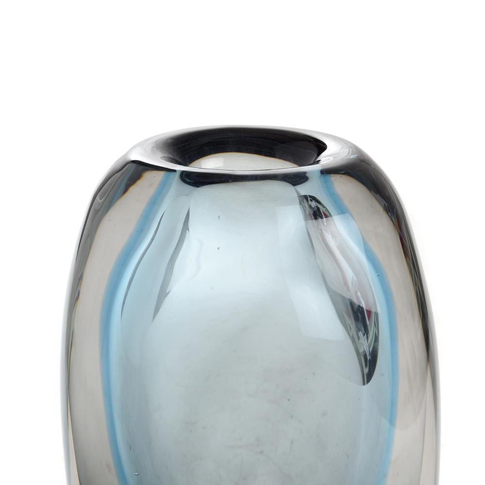 Ashwood Leather GLASS VASE NIOBE OCEAN