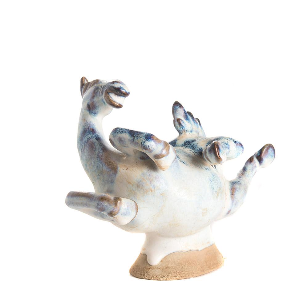 Ashwood Leather HILARIOUS HORSE WHITE REACTIVE