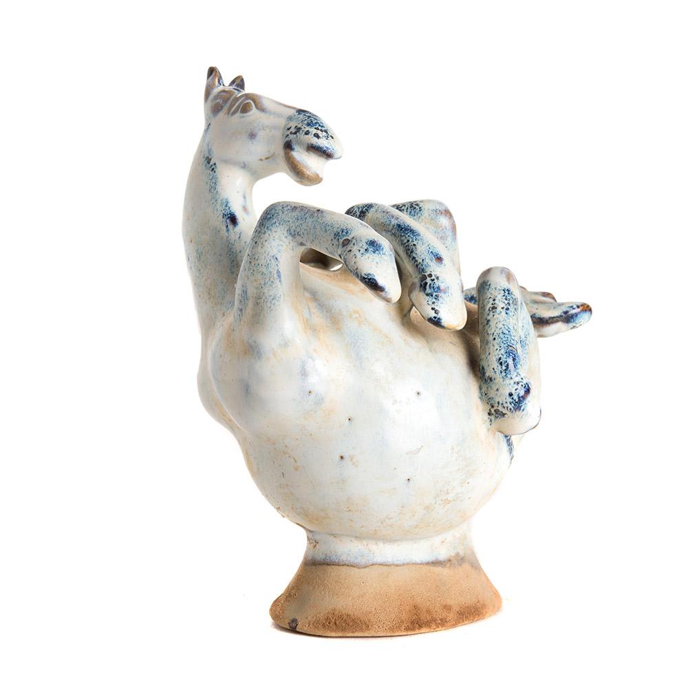 Ashwood Leather HILARIOUS HORSE WHITE REACTIVE