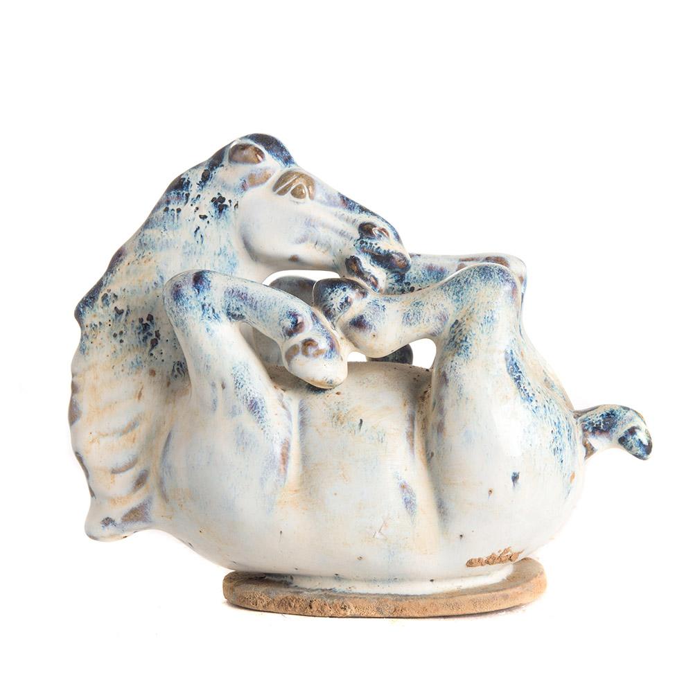 ashwood leather HILARIOUS HORSE WHITE REACTIVE