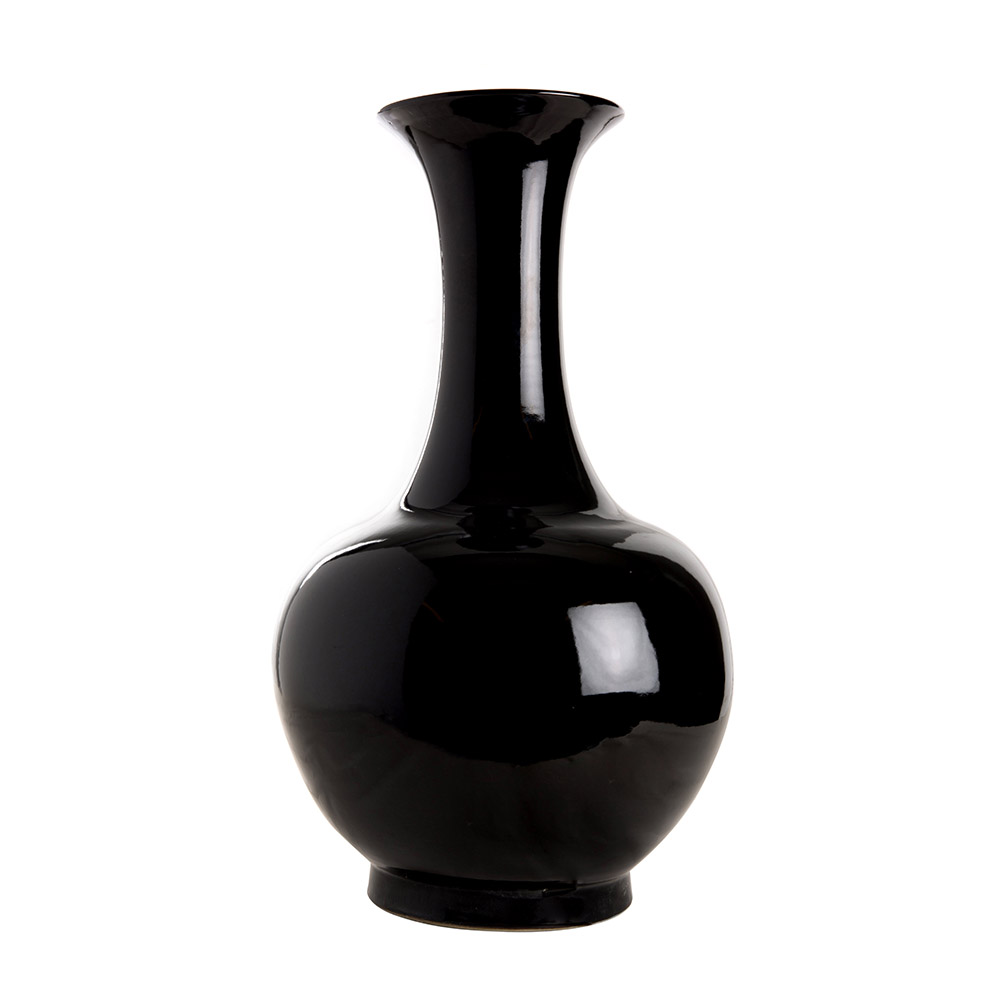 ashwood leather HUE VASE