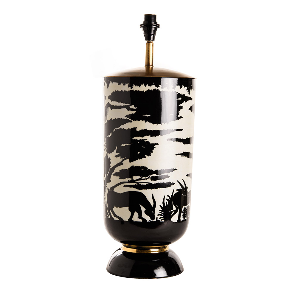 Ashwood Leather JUNGLE LAMP