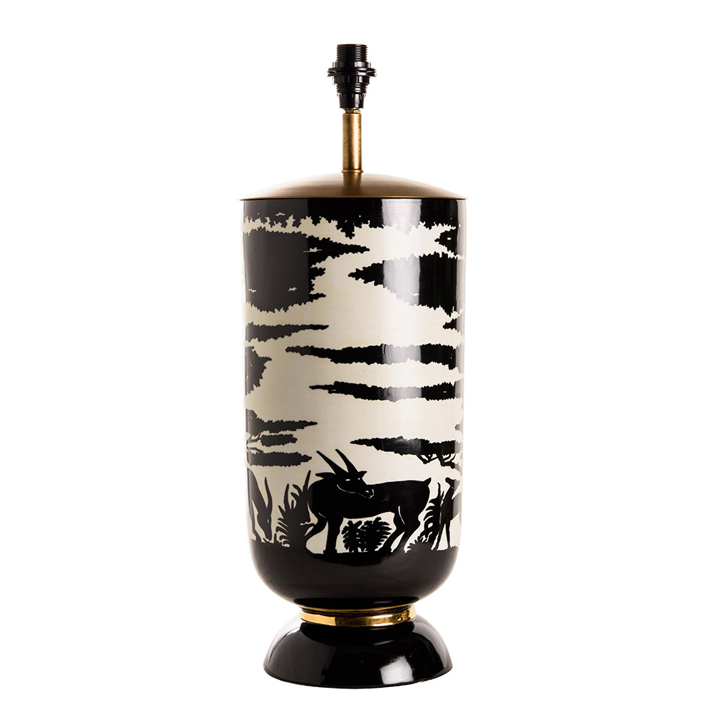 ashwood leather JUNGLE LAMP