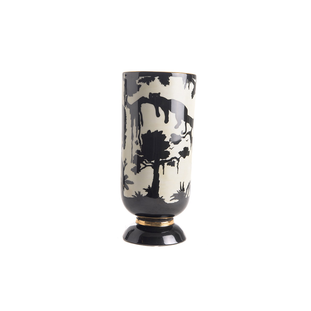 Ashwood Leather JUNGLE VASE