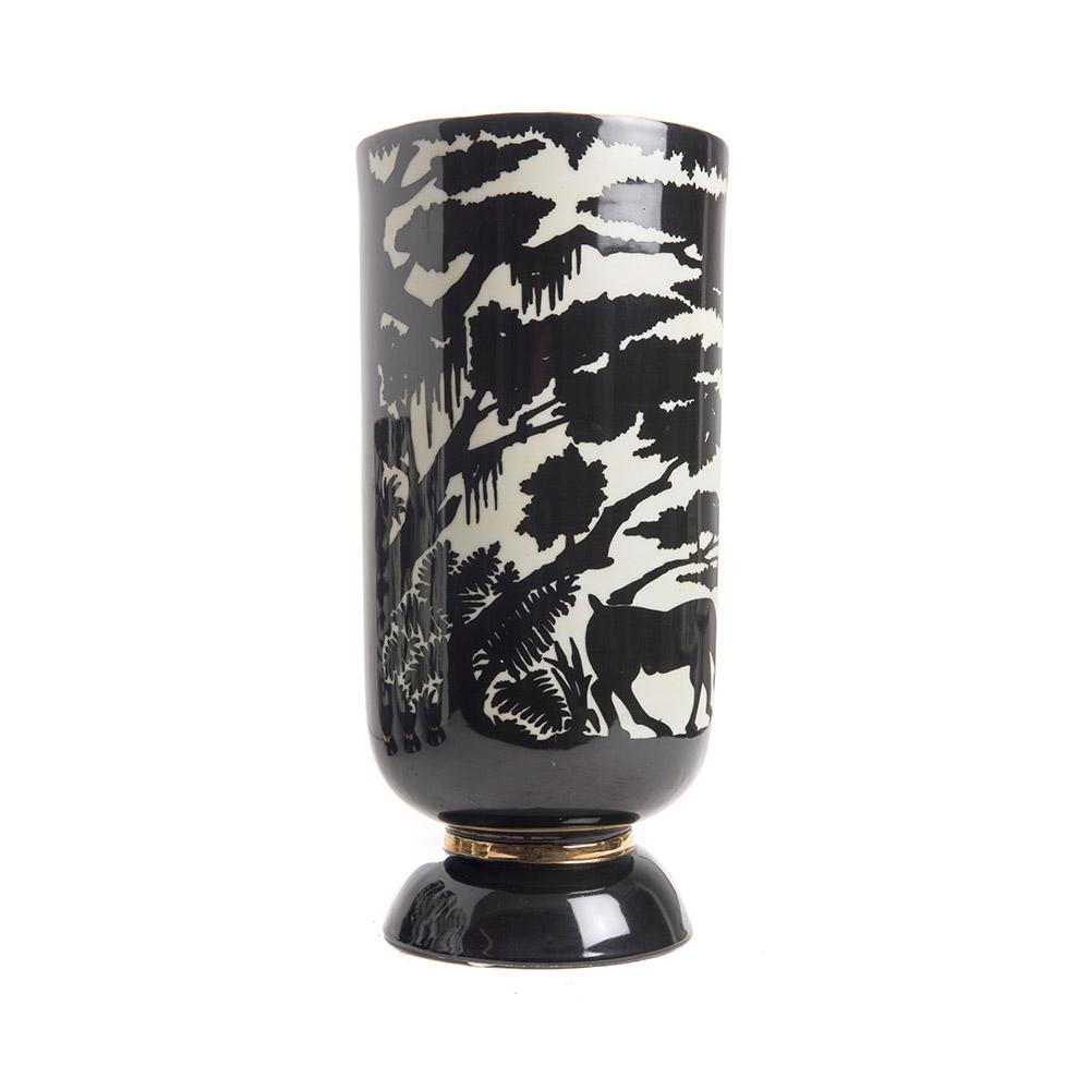 Ashwood Leather JUNGLE VASE