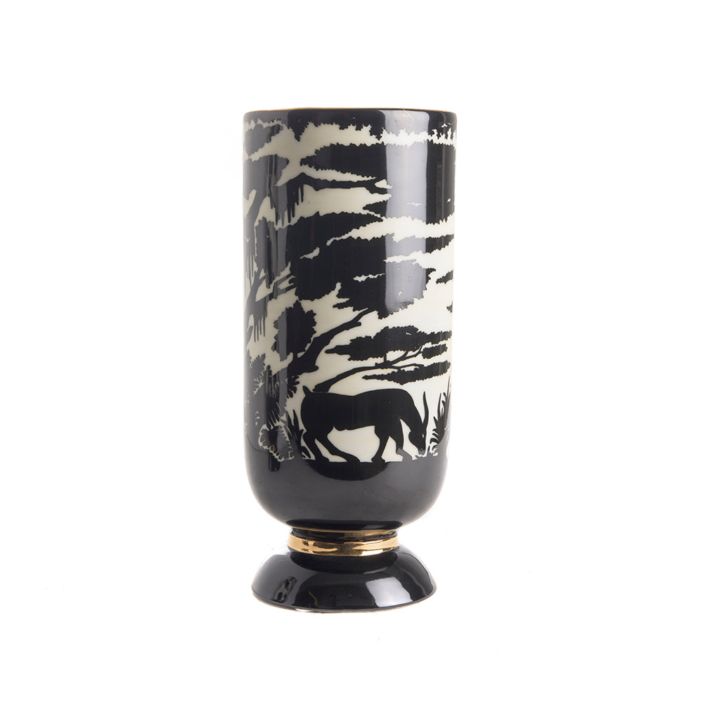 Ashwood Leather JUNGLE VASE