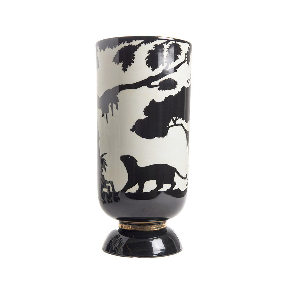 Ashwood Leather JUNGLE VASE
