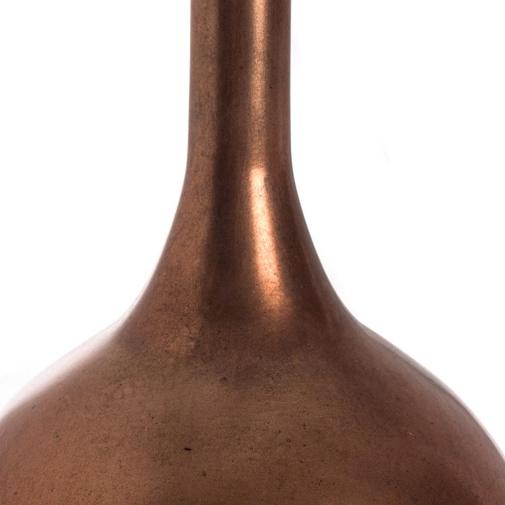 Ashwood Leather LAMP BASE GOURD METAL-E27