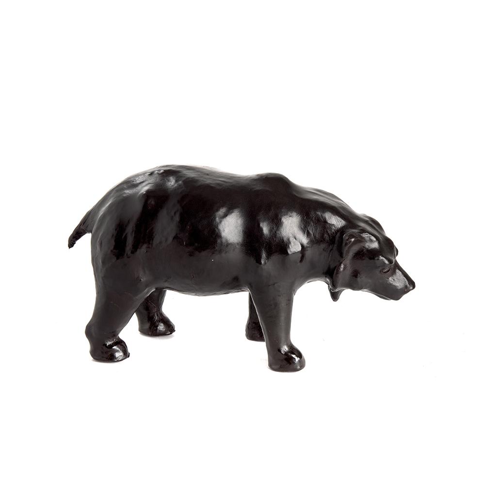 Ashwood Leather LEATHER BEAR SCULPTURE